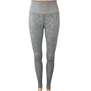 Alo Yoga High-Waist Alosoft Lounge Leggings in Athletic Heather Grey L